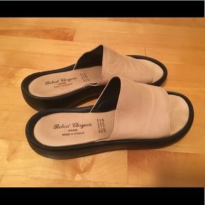 Robert Clergerie slides sandals